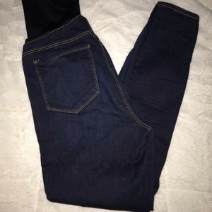 Loft Maternity Denim Leggings size 6